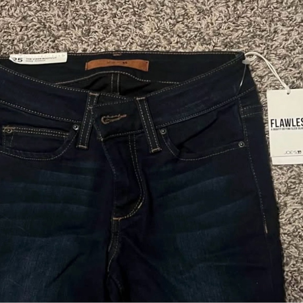 Joe's Jeans Flawless High-Rise Dark Blue Women's Jeans size 25.